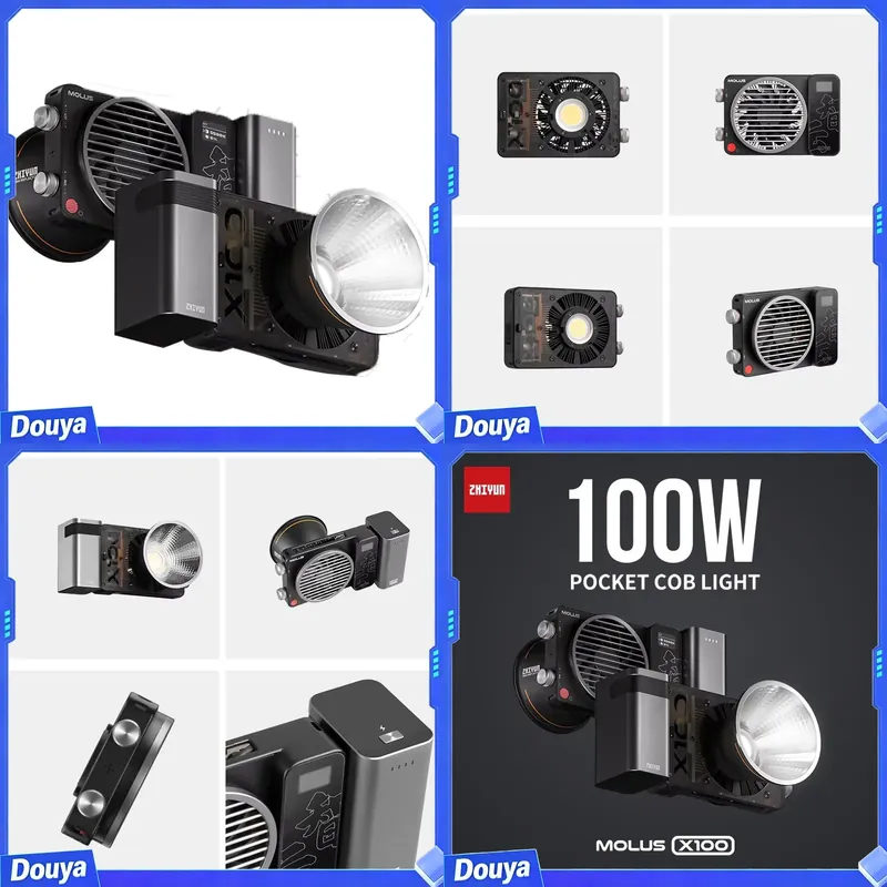 Photography Lighting Handheld - ZHIYUN Molus X100 100W COB LED