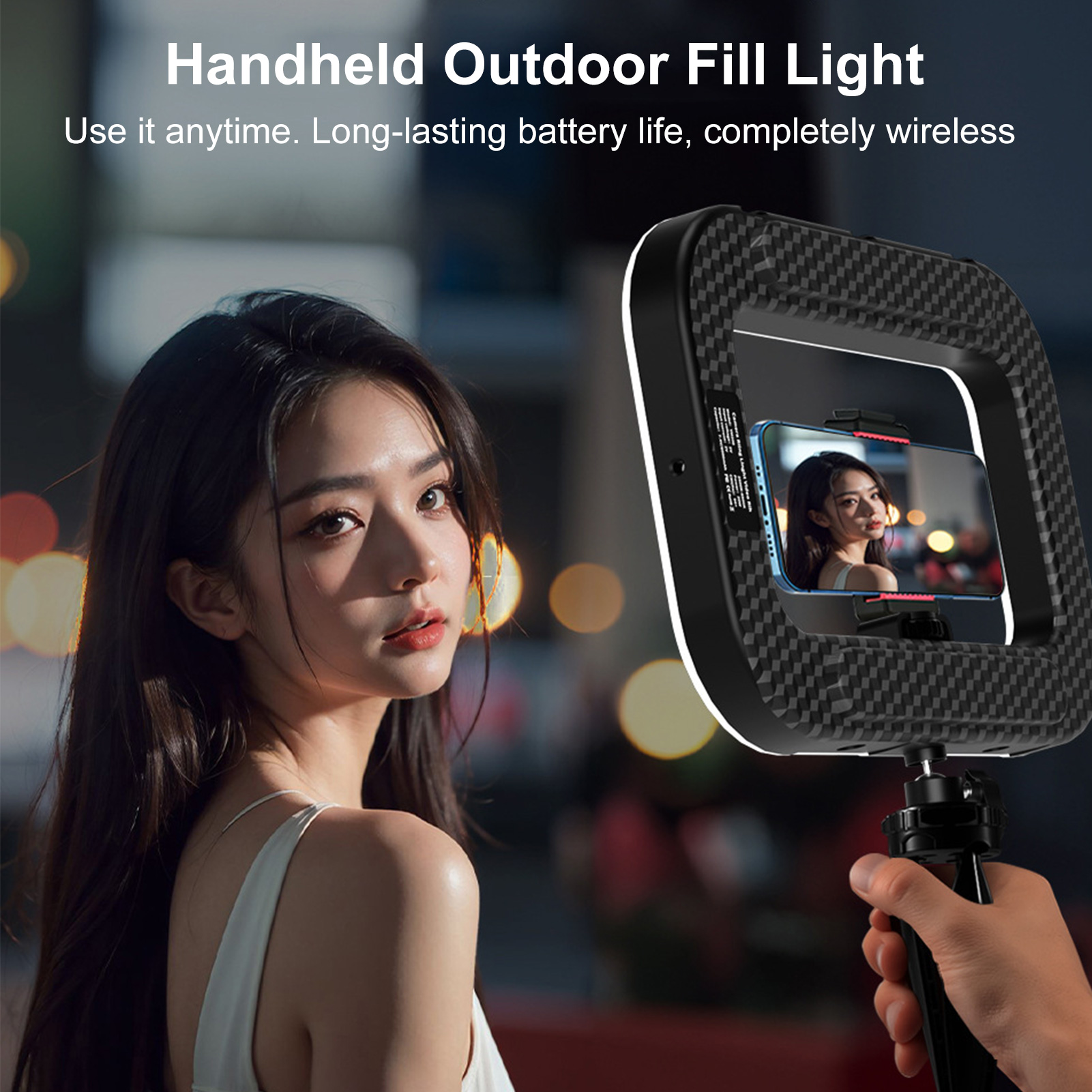 Rechargeable Cell Phone Light  - Photography Lighting Handheld ulasan dan harga