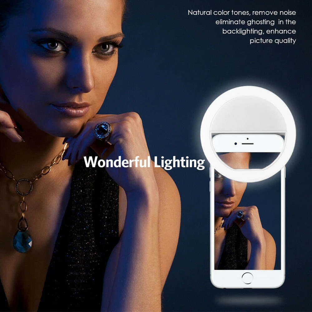 1pc USB Charge Cable LED Selfi - Photography Lighting Description ulasan dan harga