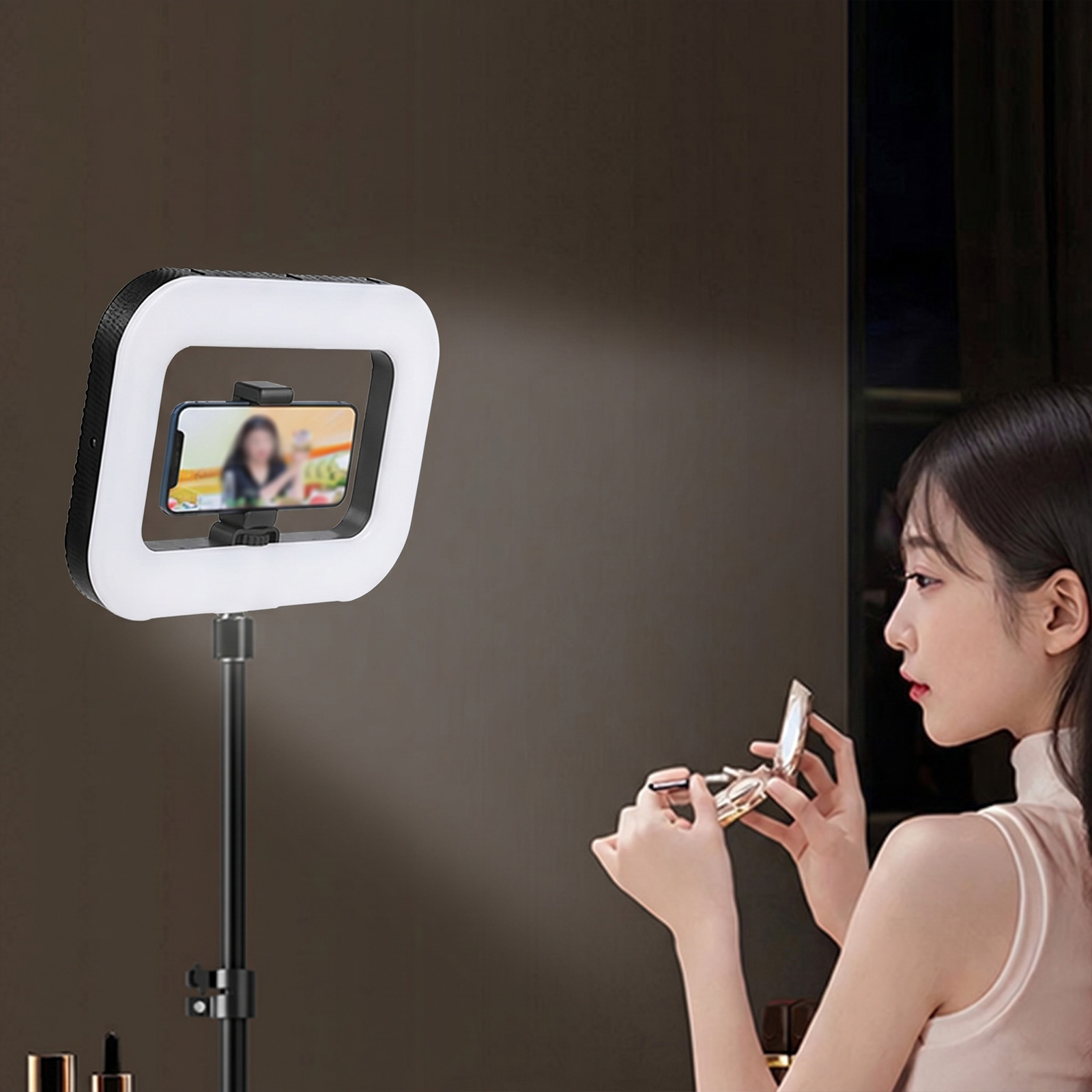 Portable Square Fill Light Mul - Photography Lighting Handheld ulasan dan harga