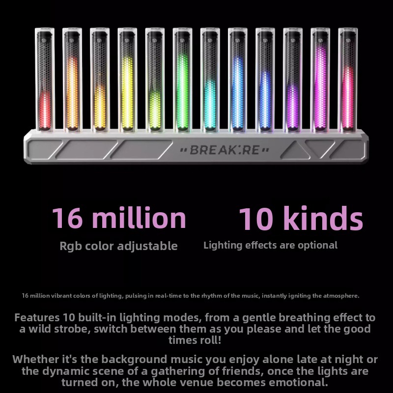 Music Spectrum Lights Nixie Tu - Photography Lighting Game ulasan dan harga