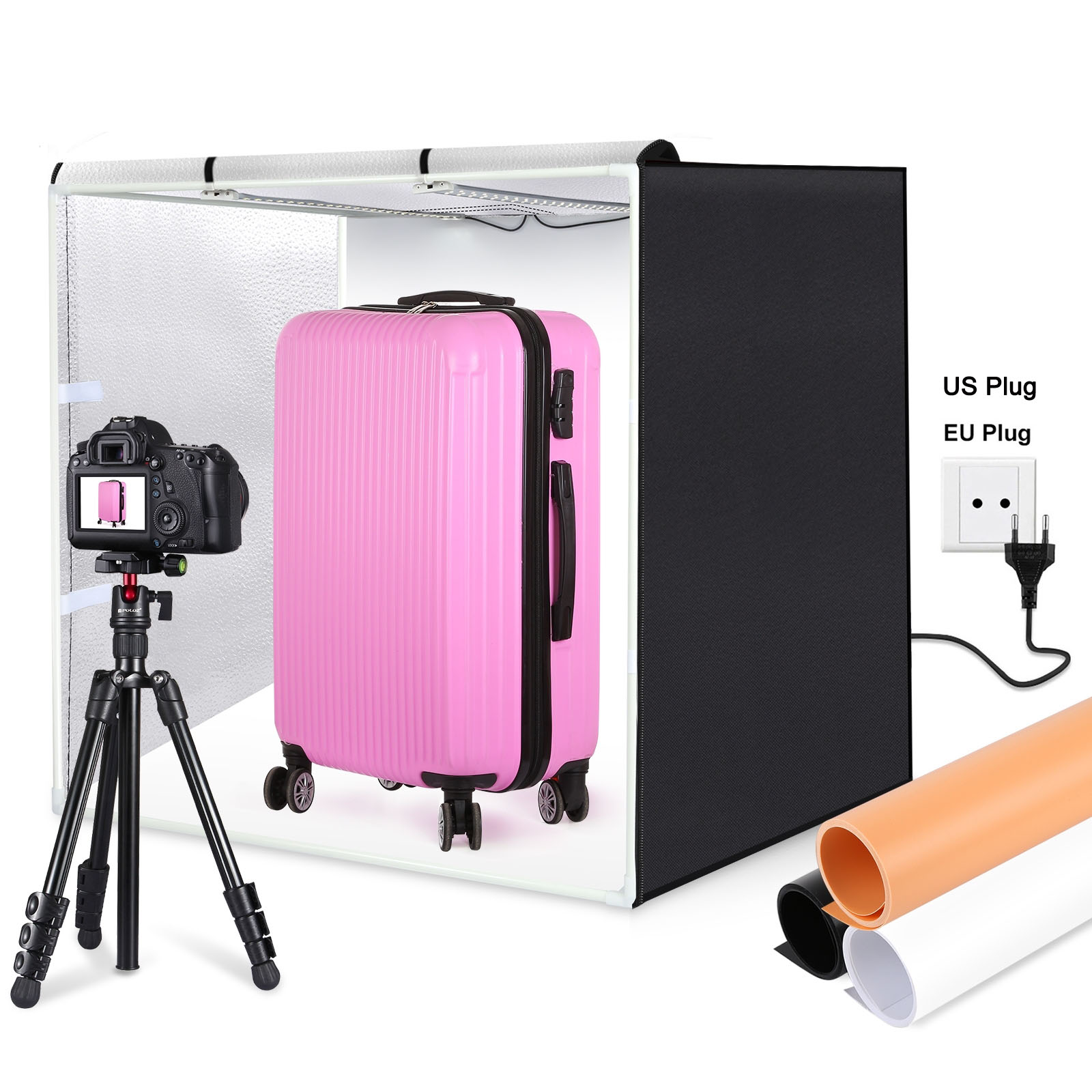 PULUZ 80cm Folding Portable 72 - Photography Lighting Kit Portable ulasan dan harga