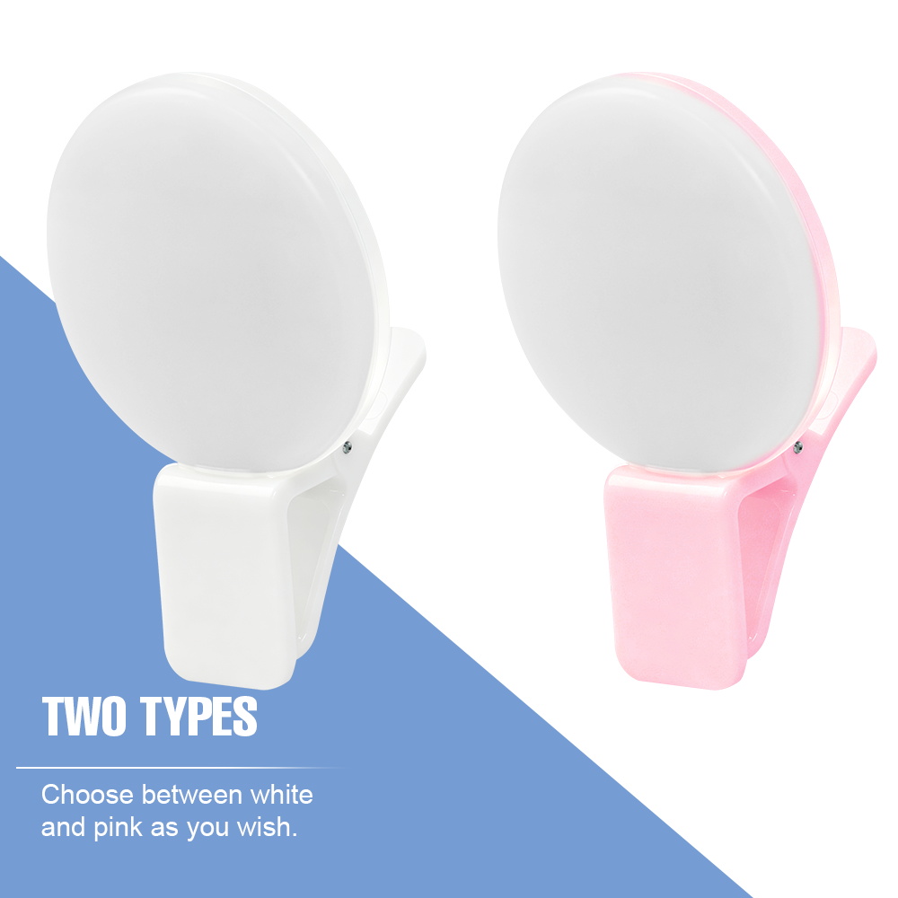 Clip LED Selfie Fill Light 3 B - Photography Lighting Description ulasan dan harga