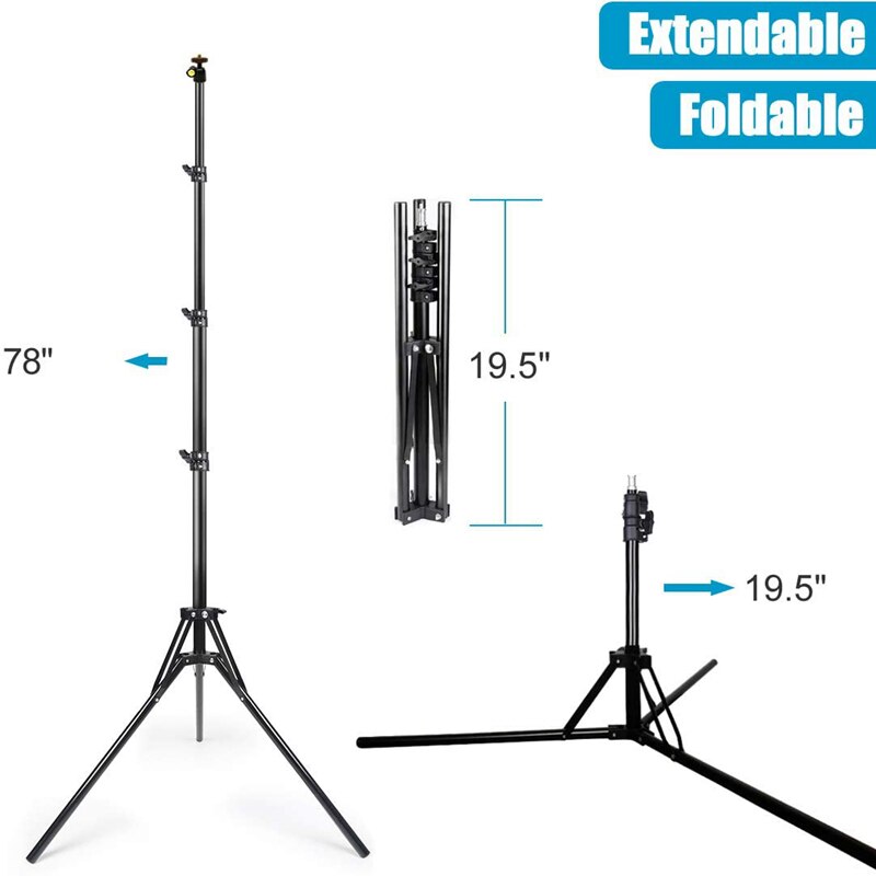 NAGNAHZ 78'' Photographic Ligh - Photography Lighting Handheld ulasan dan harga