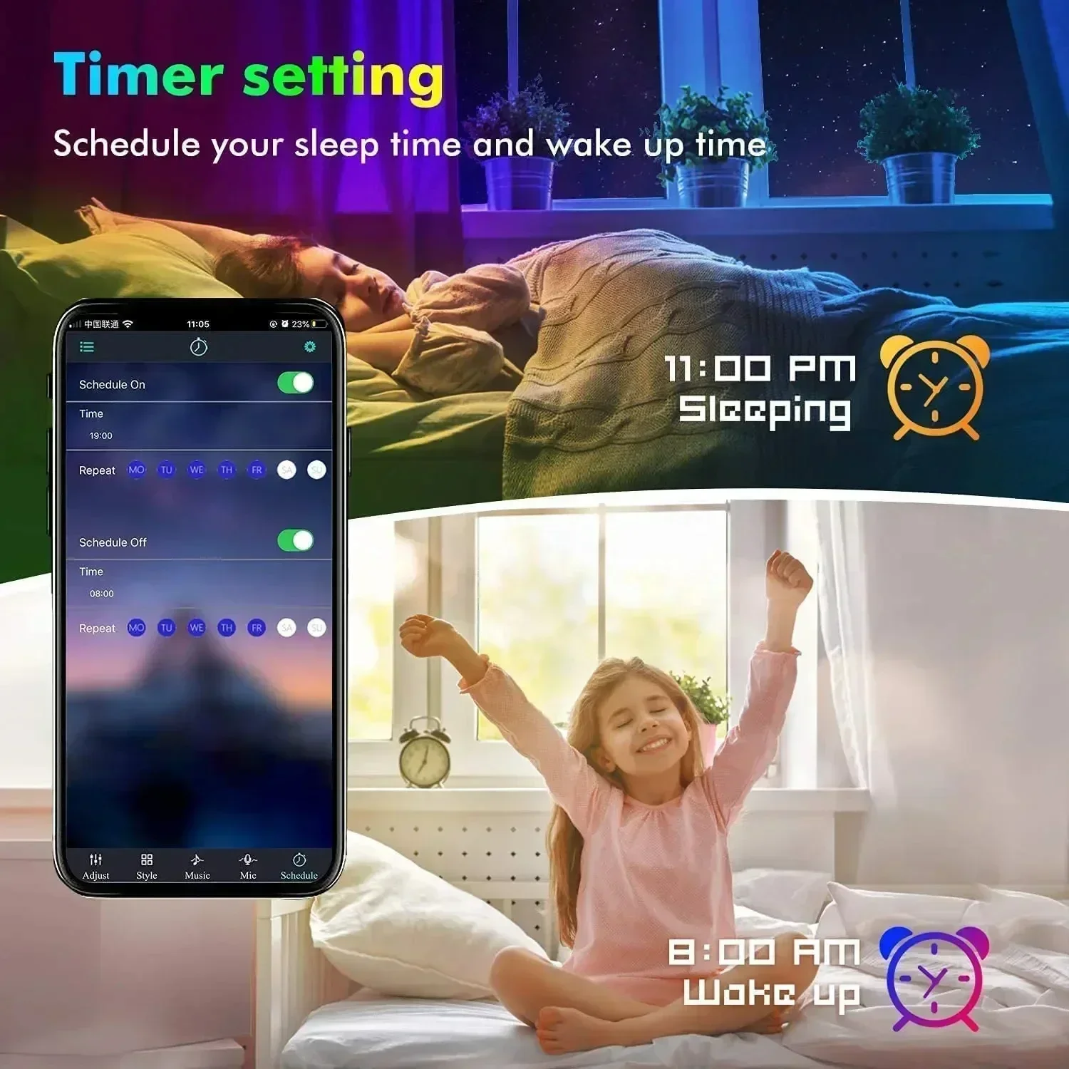 Smart RGB LED Gaming Light Str - Photography Lighting Game ulasan dan harga