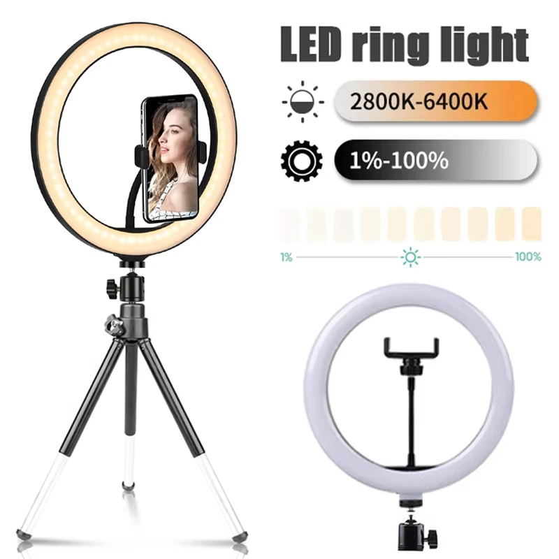 10 inch Selfie Ring Light Phot - Photography Lighting Description ulasan dan harga