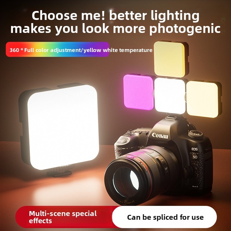 RGB Pocket Light Outdoor Photo - Photography Lighting Game ulasan dan harga