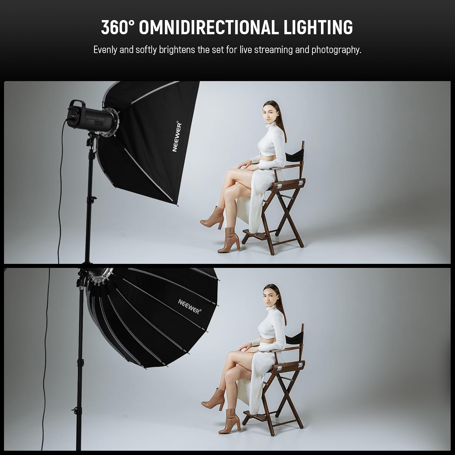 Parabolic Softbox with Bowens  - Photography Lighting Meter ulasan dan harga