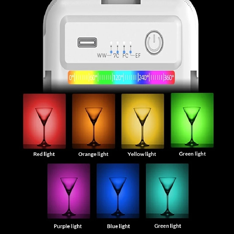 Phone Tripod Rgb Selfie Light  - Photography Lighting Brands ulasan dan harga