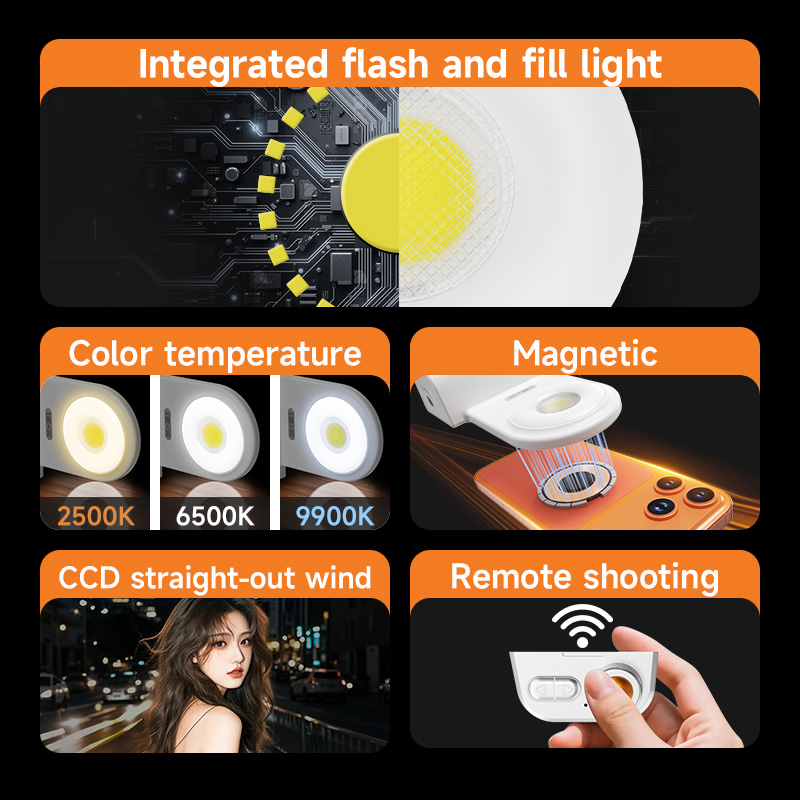 Mobile Phone Magnetic Photogra - Photography Lighting Brands ulasan dan harga
