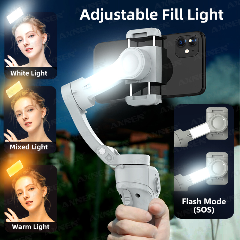 Handheld 3-Axis Gimbal Stabili - Photography Lighting Handheld ulasan dan harga